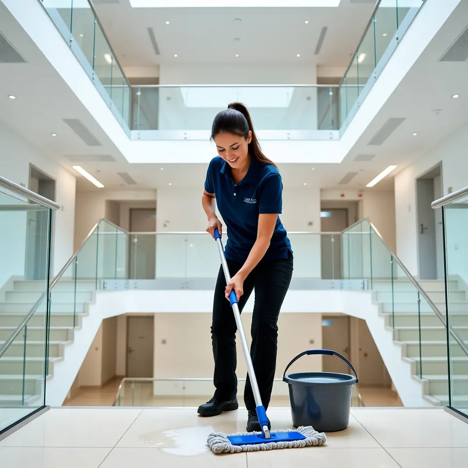 Trappevask og renhold av fellesarealer