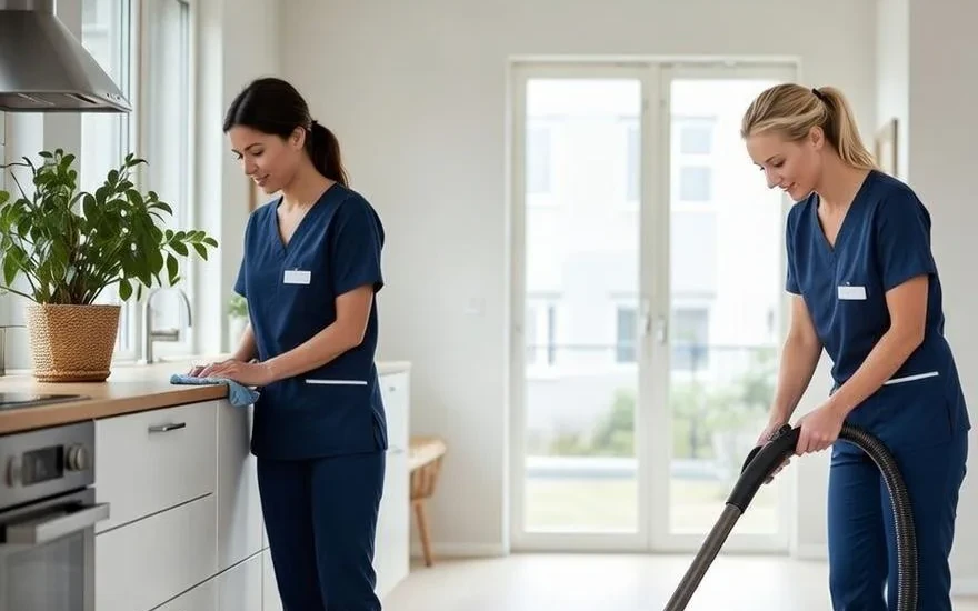 Rengjøring av leilighet