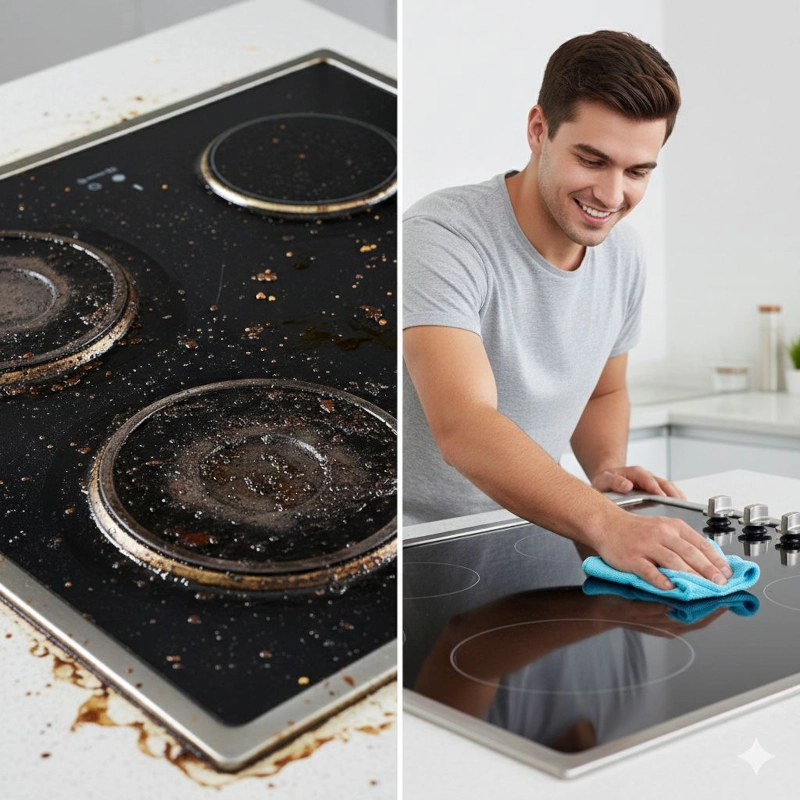 Генеральне прибирання кухні та ванної кімнати в квартирі в Осло